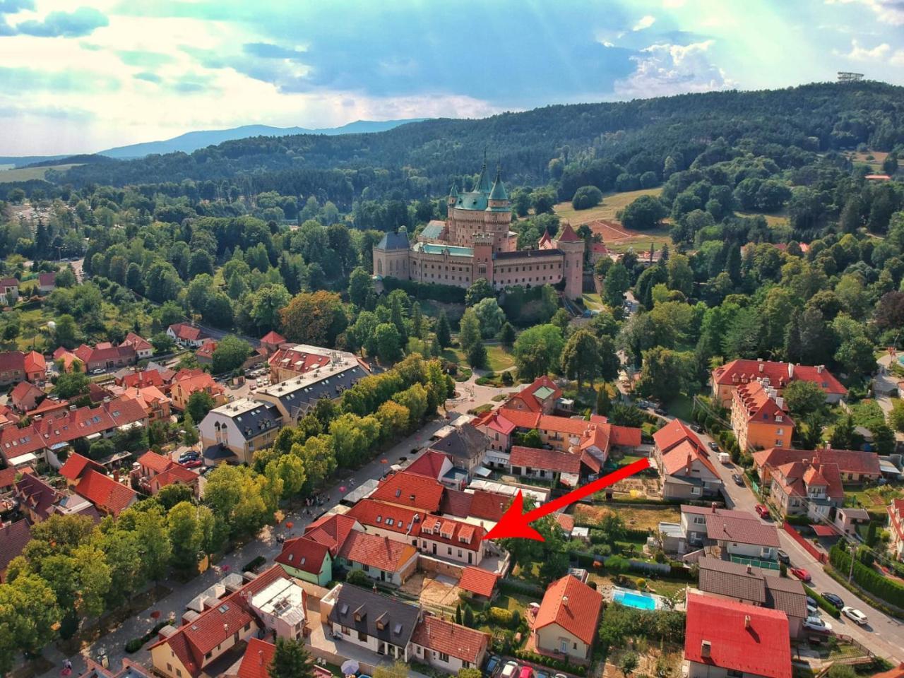 Ubytovanie Alej Bojnice Exterior foto